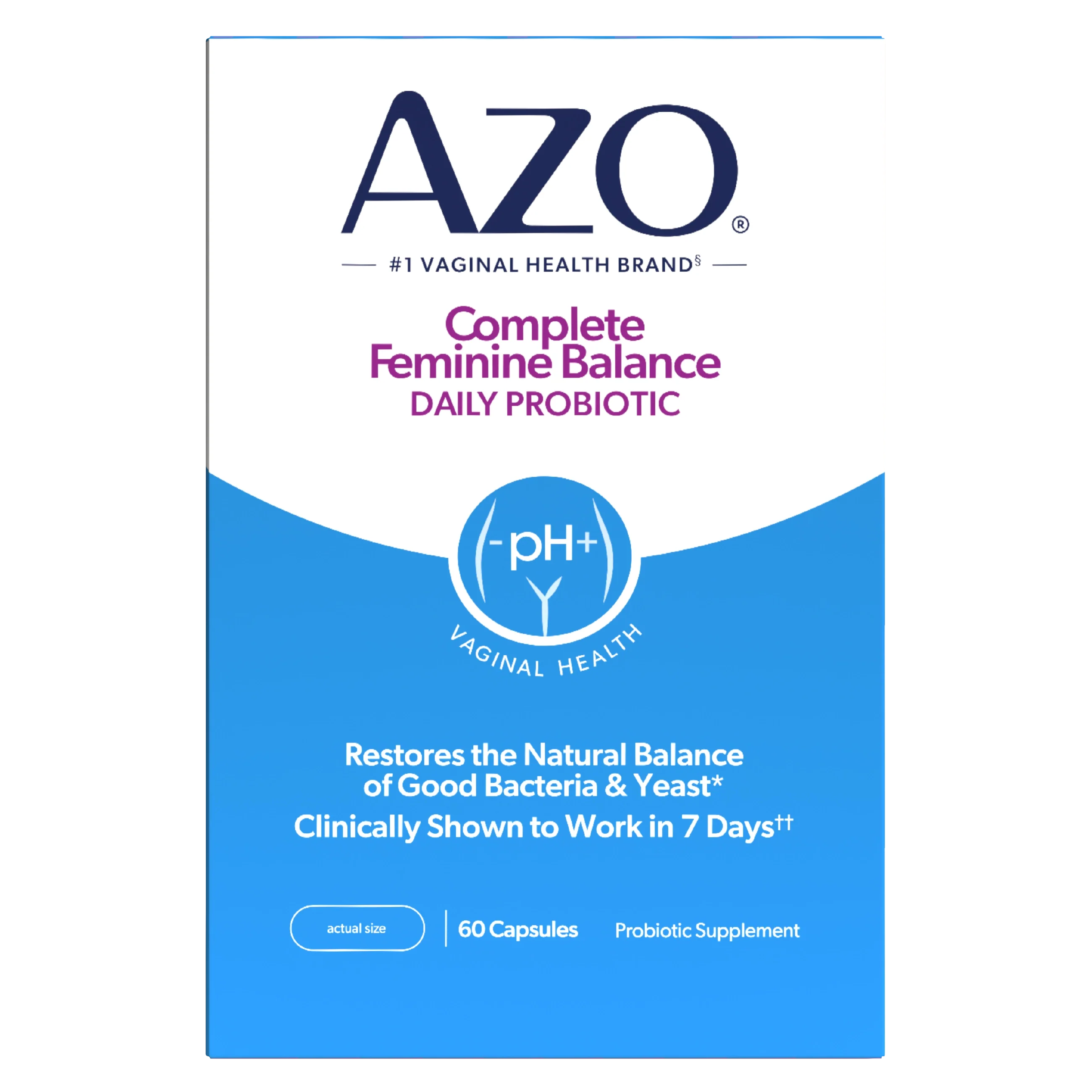 AZO® Complete Feminine Balance Daily Probiotic Capsules - Image 11