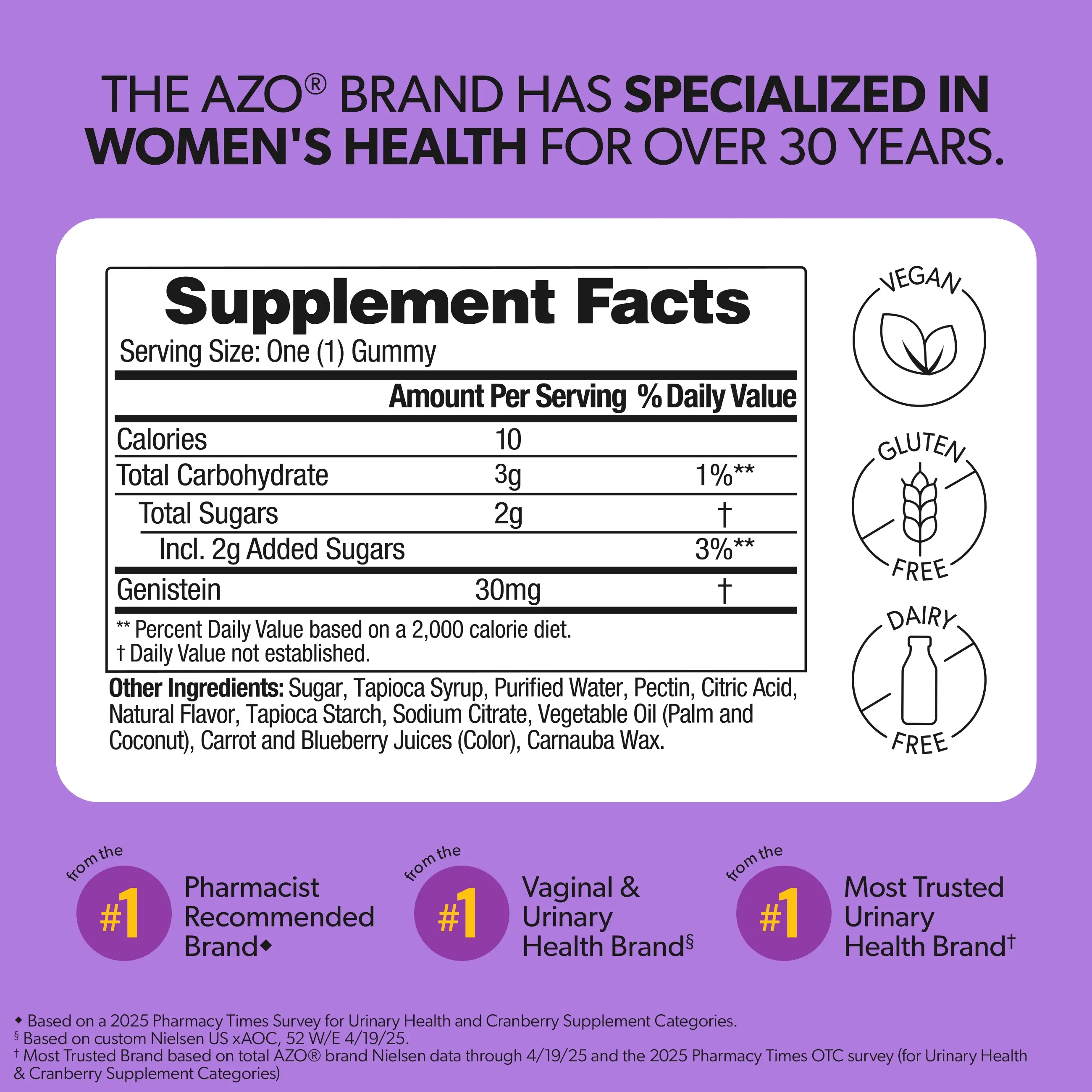 AZO® Menopause Relief Daytime Gummies - Image 3