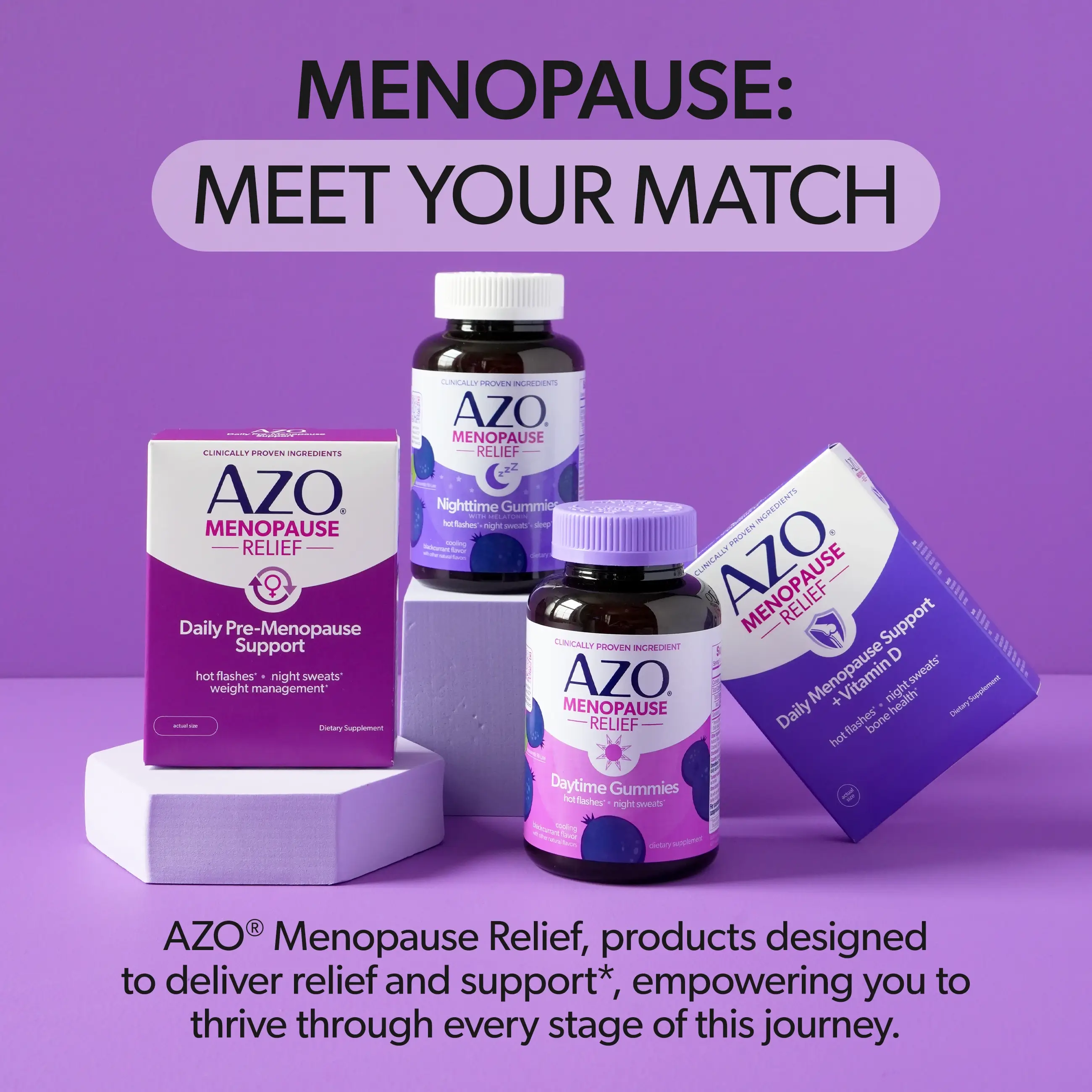 AZO® Menopause Relief Daytime Gummies - Image 7