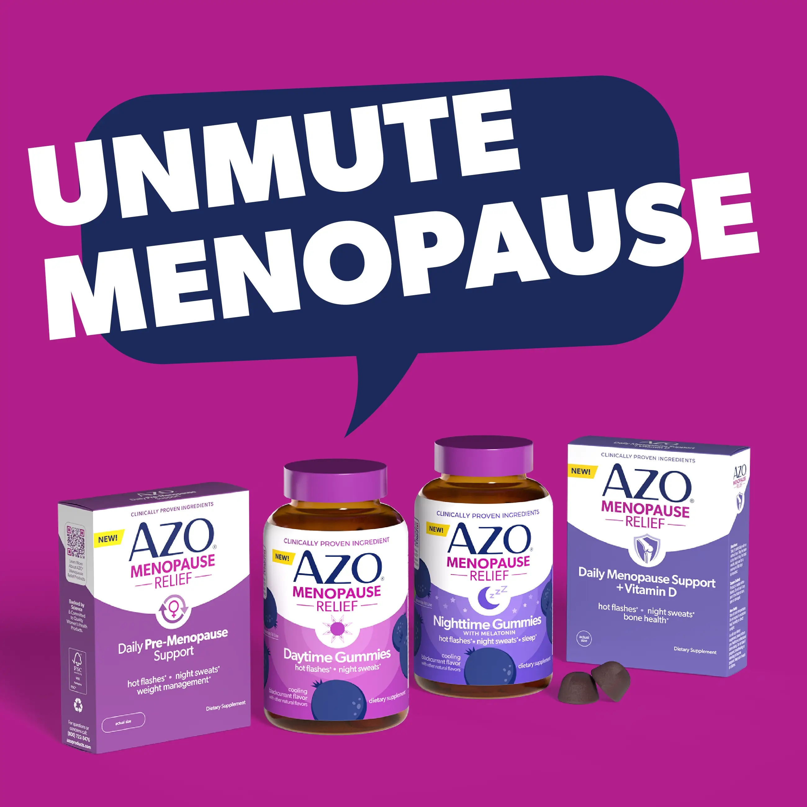 AZO® Daily Menopause Support + Vitamin D Tablets - Image 6