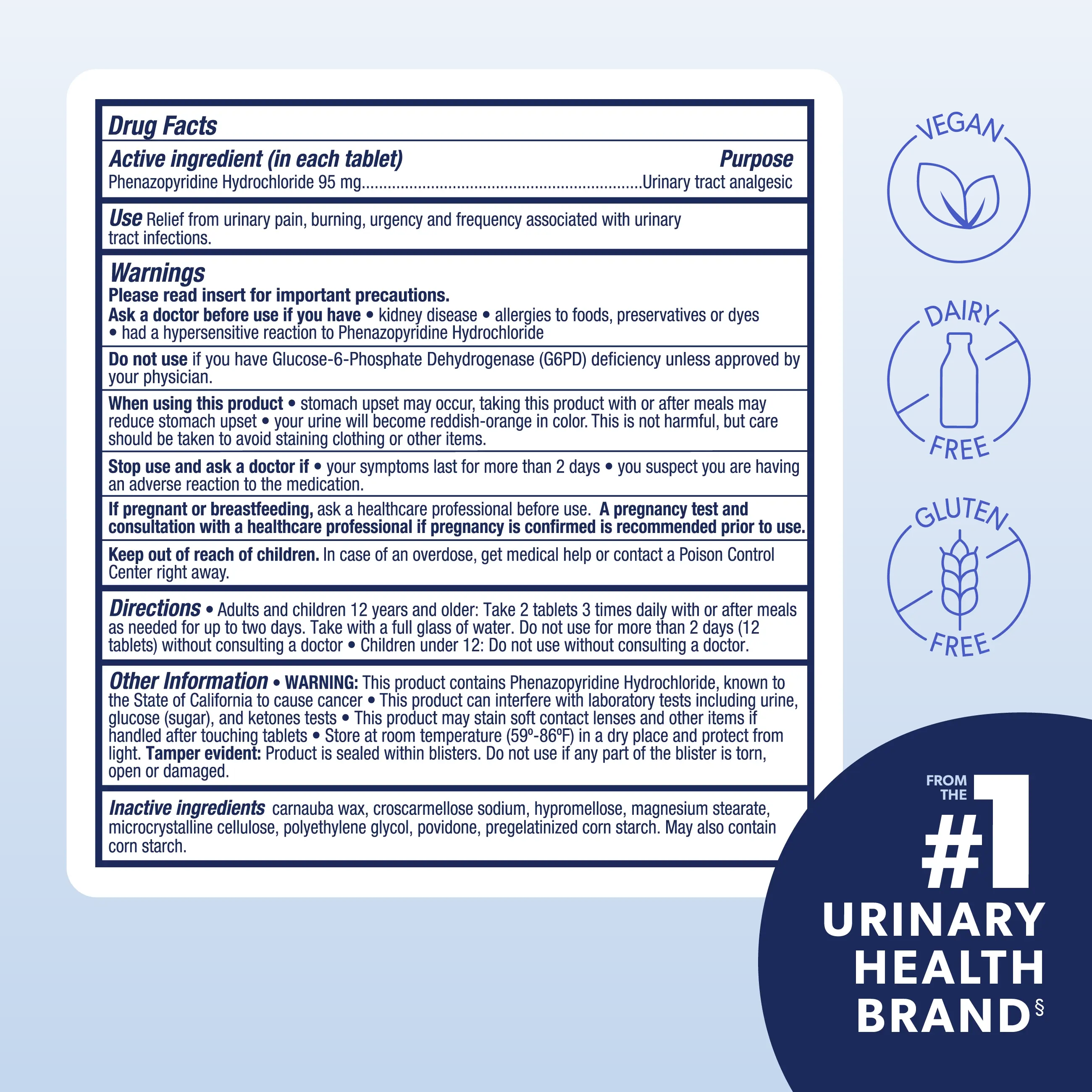 AZO® Urinary Pain Relief Tablets - Image 8