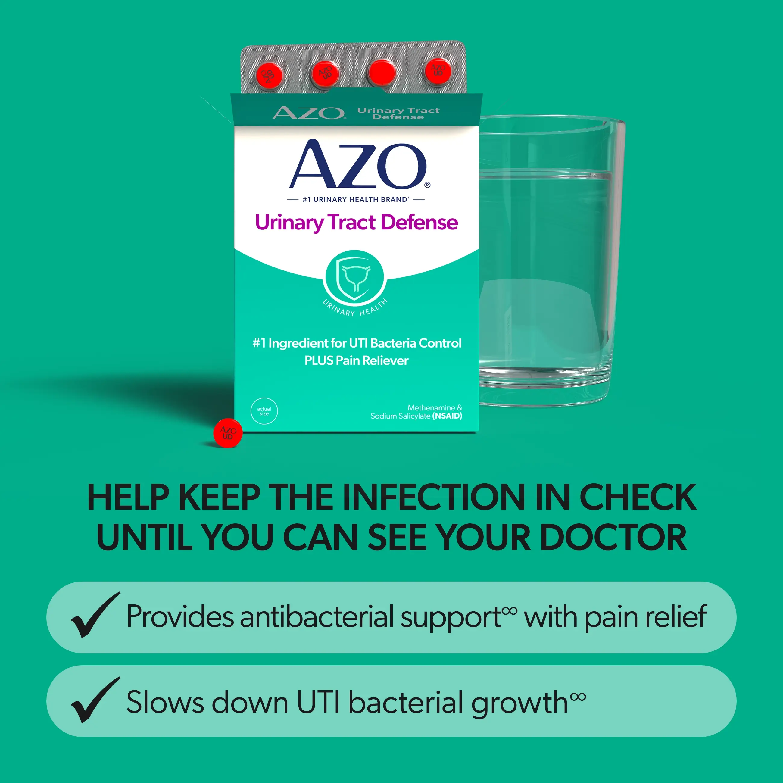 AZO® Urinary Tract Defense Tablets - Image 2