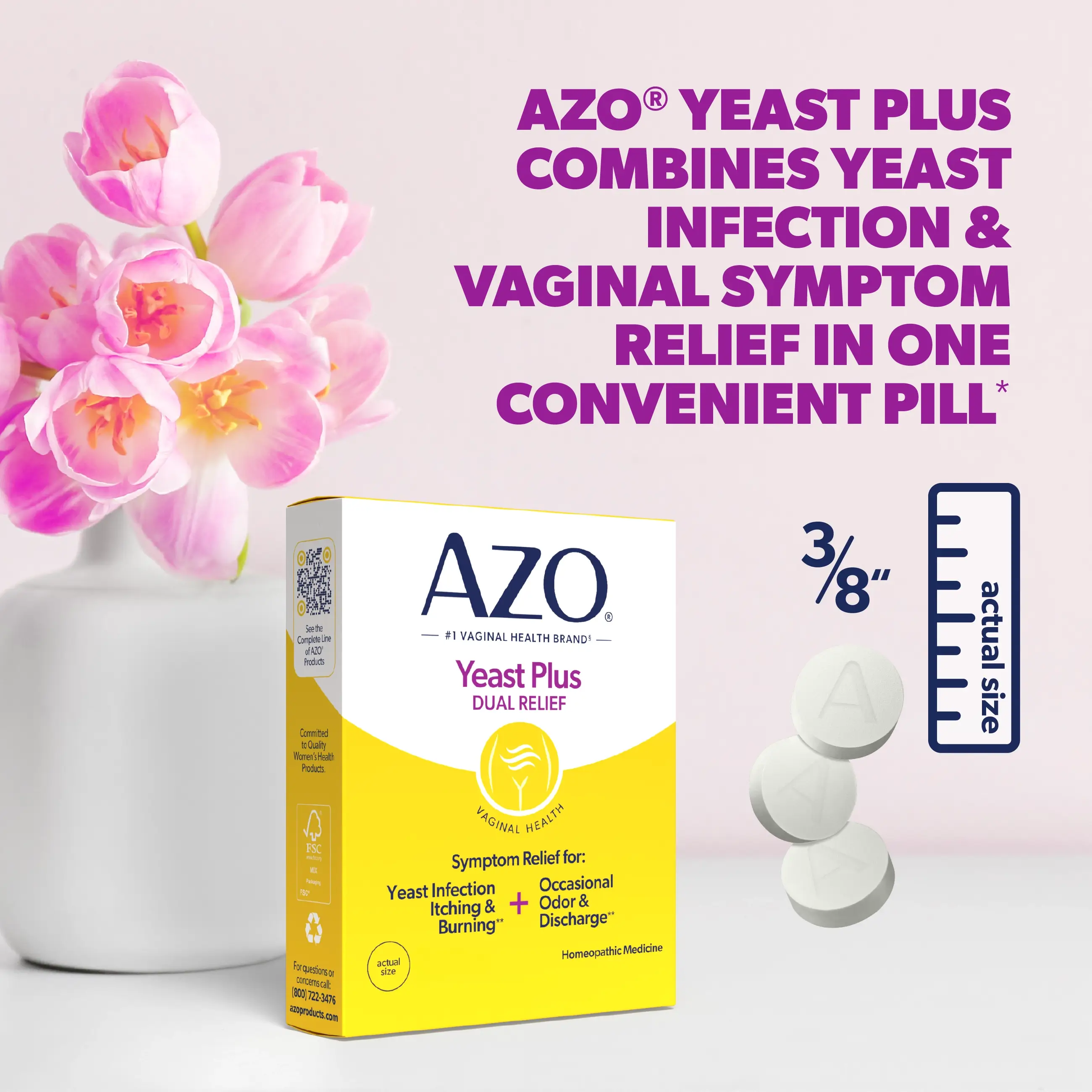 AZO® Yeast Plus Tablets - Image 4