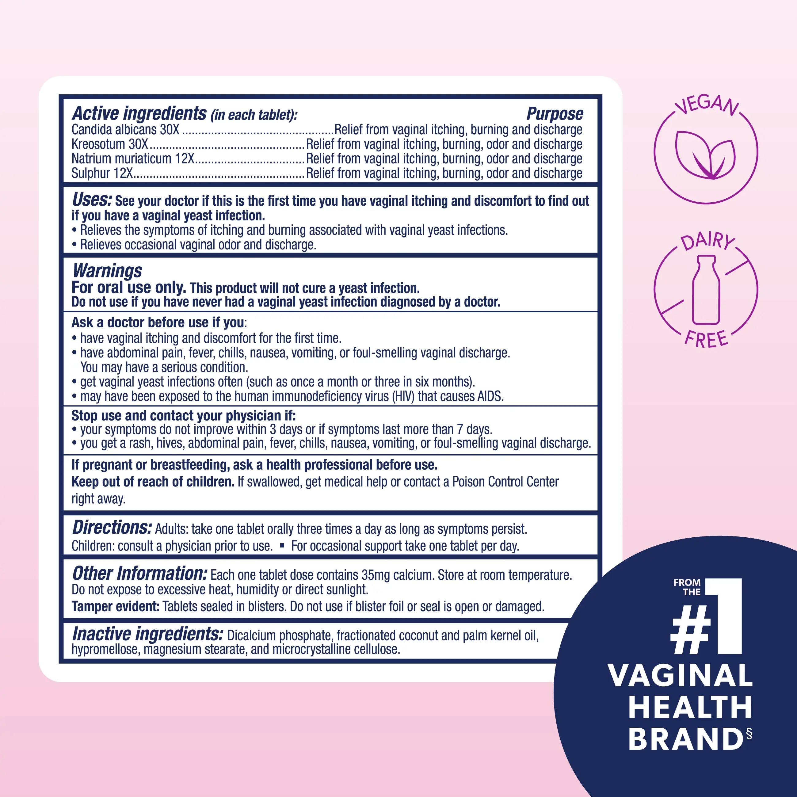 AZO® Yeast Plus Tablets - Image 7