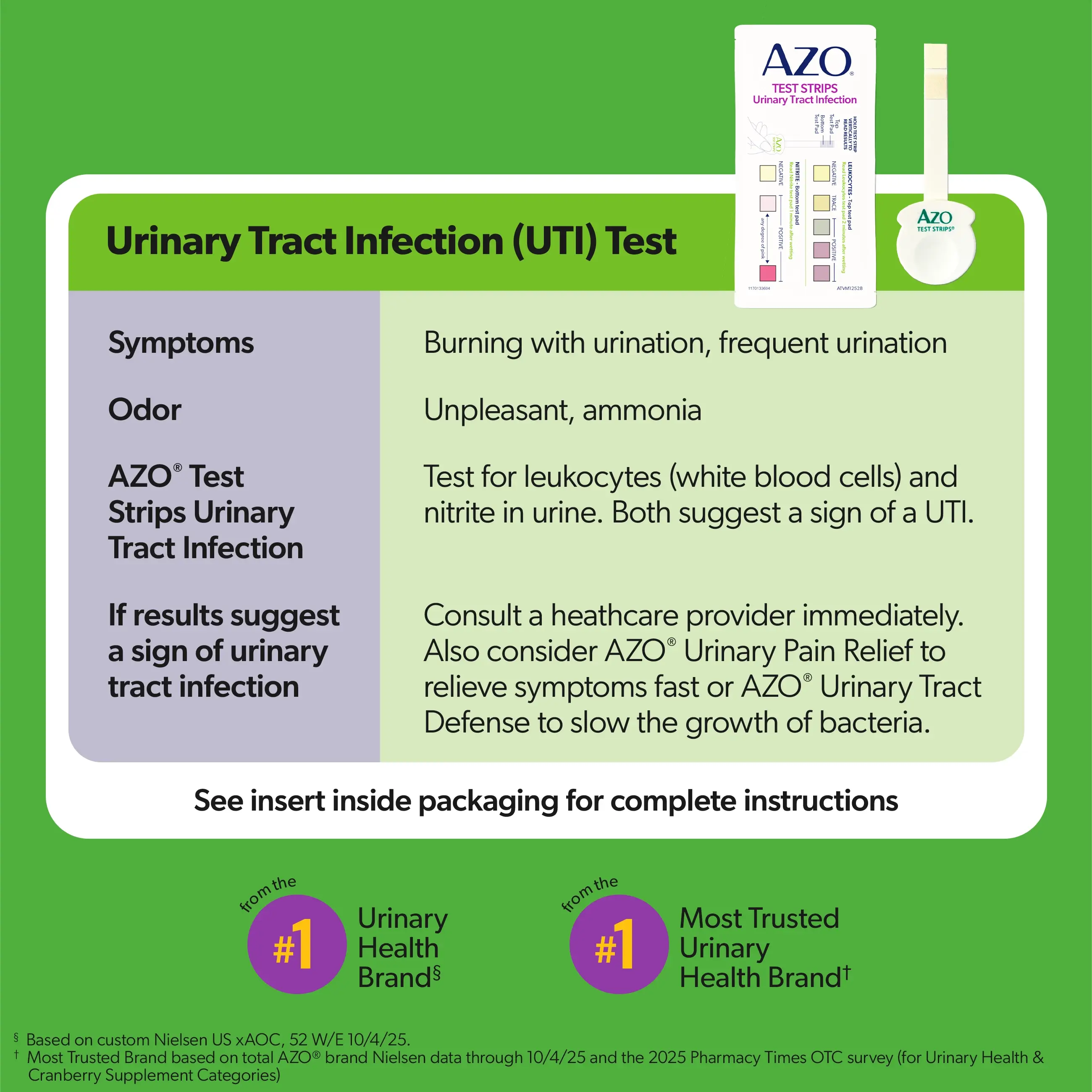AZO® UTI & Vaginal pH Test Kit - Image 6