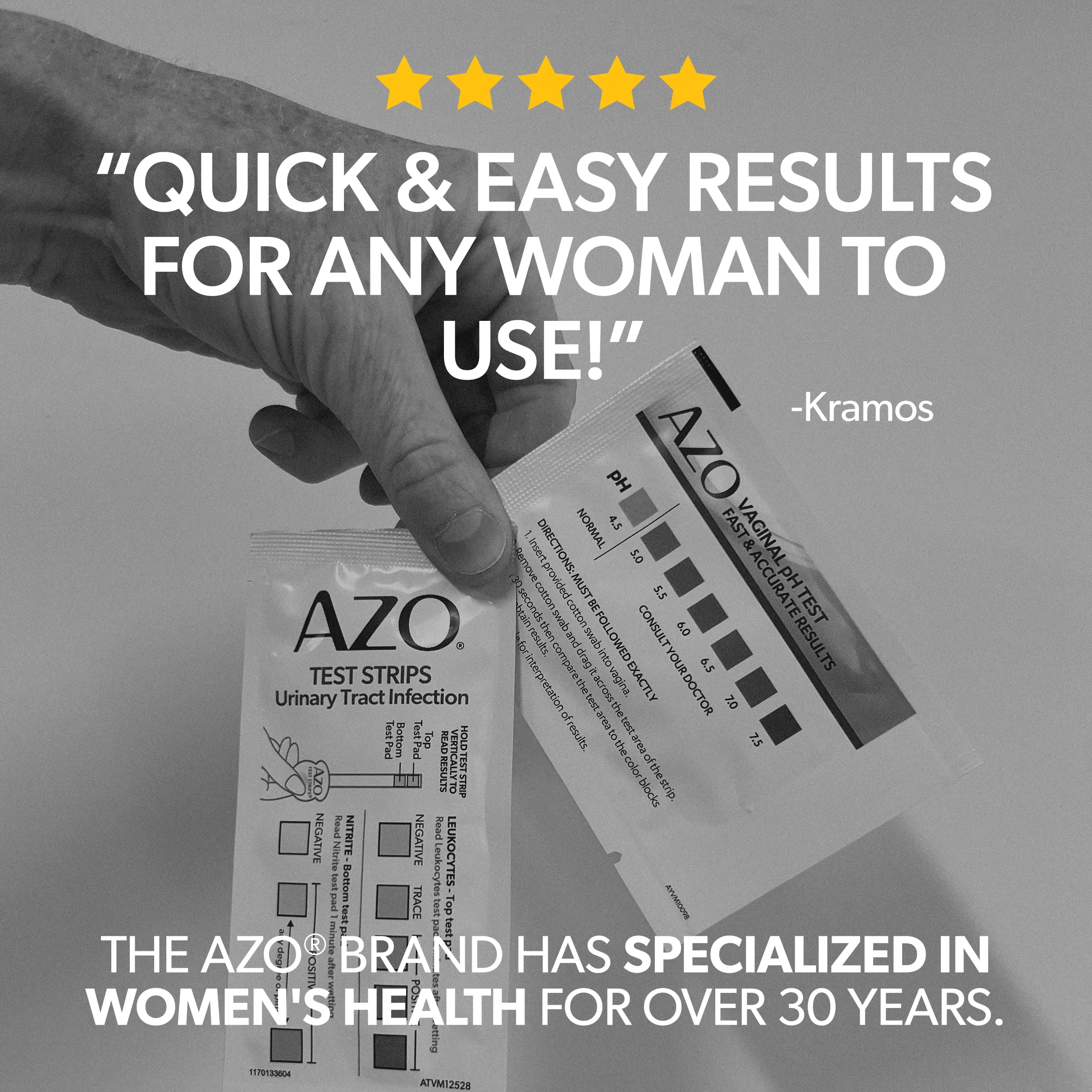 AZO® UTI & Vaginal pH Test Kit - Image 7