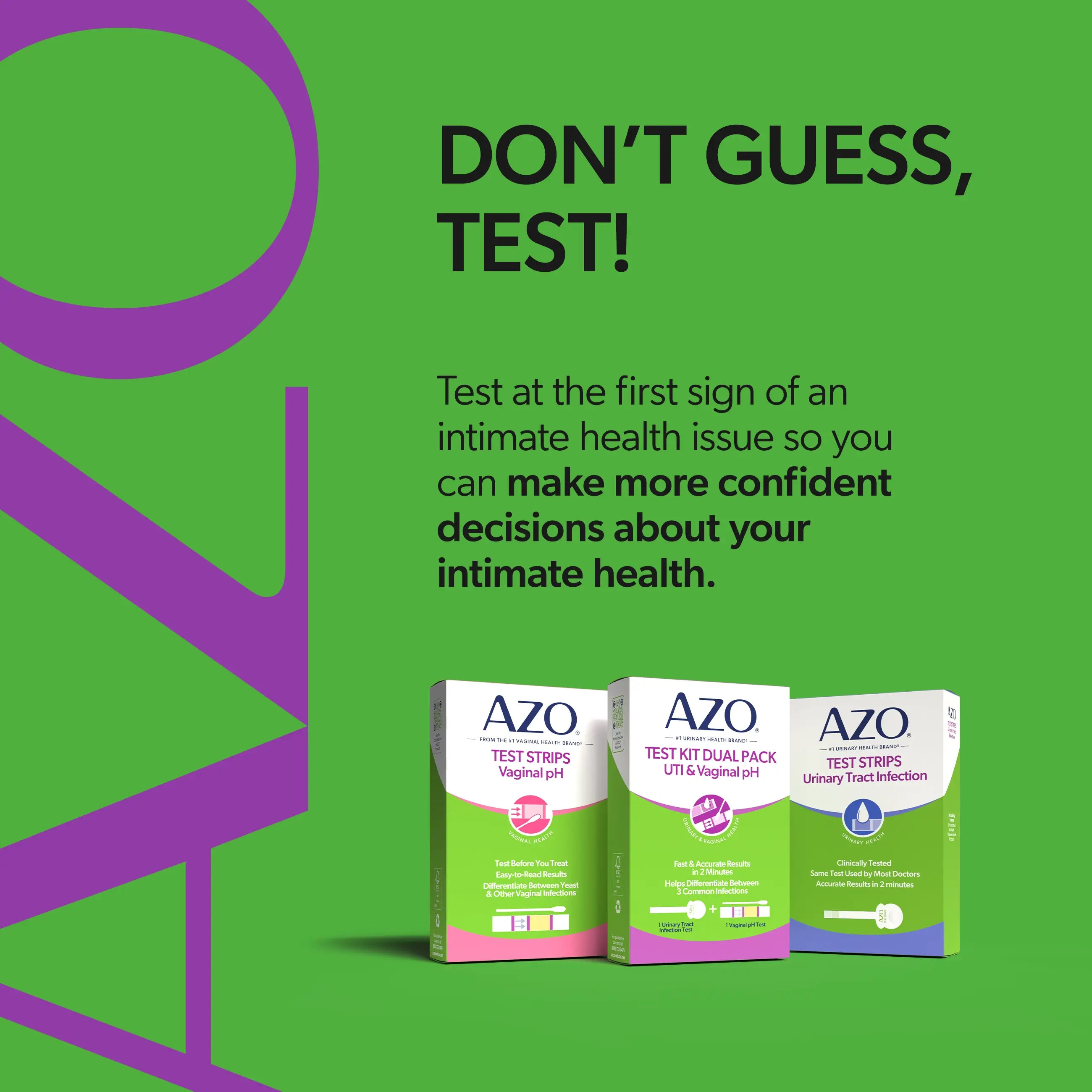 AZO® UTI & Vaginal pH Test Kit - Image 8